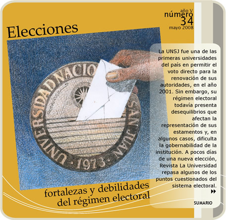 Elecciones UNSJ 2008