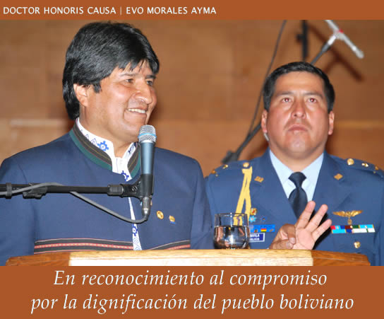 Sr. Evo Morales Ayma